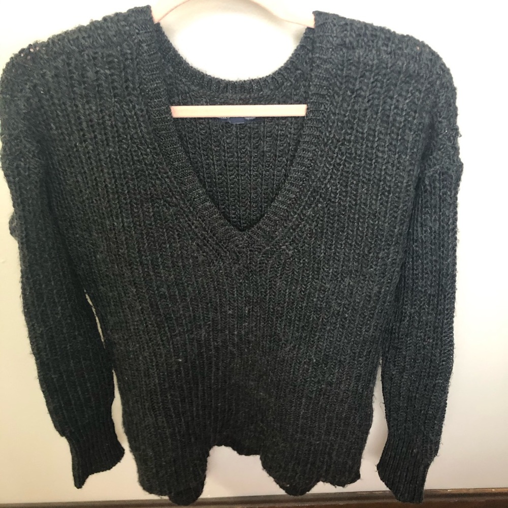 Long Dark Gray American Eagle Sweater Dress